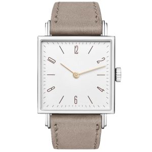 06-30 Custom minimalist watch with white dial